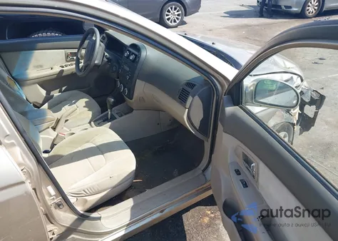 2007 Kia Spectra Ex из США, поврежденный, VIN KNAFE121375473375